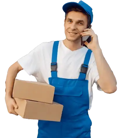 tuggerah Removals worker on the phone
