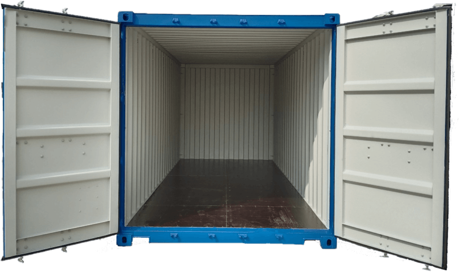 tuggerah removals 20ft storage containers opened