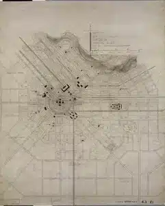 Plan of Leeton, 1914