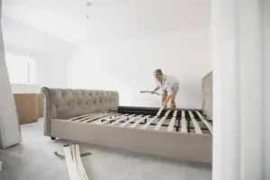 dismantling a bed frame