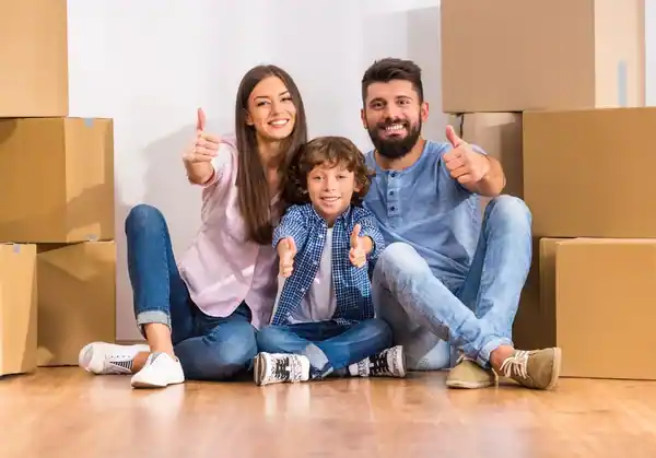 happy family after a Move - Tuggerah Removals
